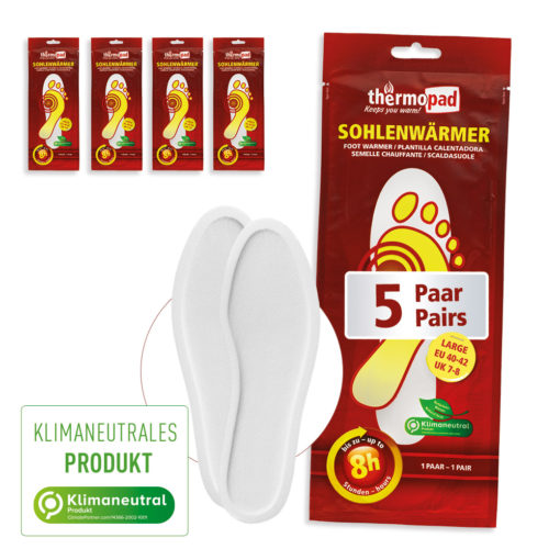 Thermopad_5001_SohlenwärmerL_5erStapel_mitAnzahl_mitProdukt_klimaneutral